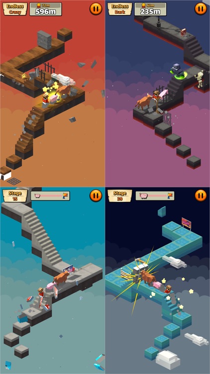 Cow Pig Run Tap screenshot-3