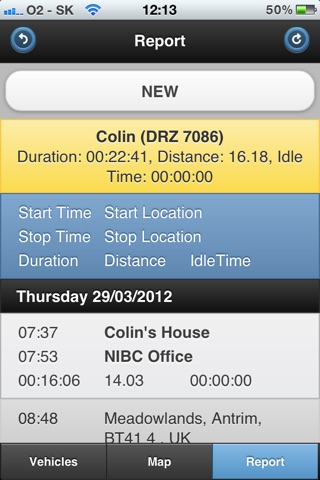 NIBC Tracking App screenshot 3