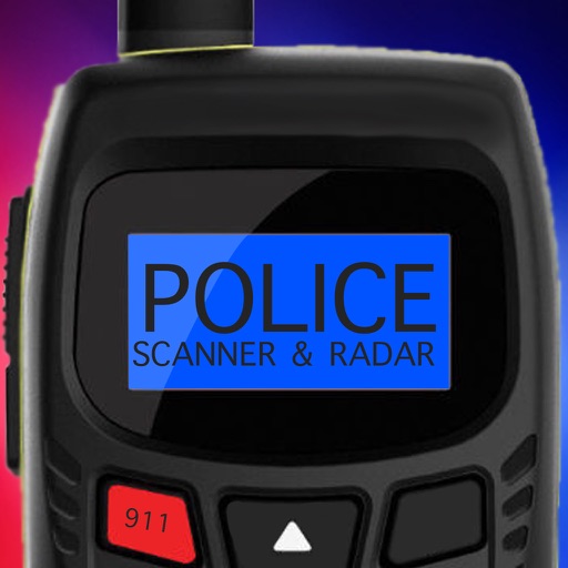 Police Scanner with Lights & Radar icon