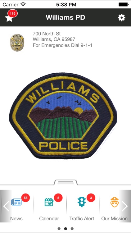 Williams Police Department