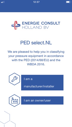 PED select.NL