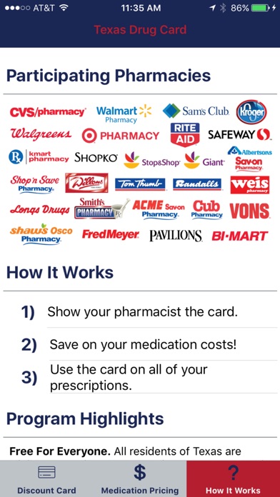 Texas Drug Card screenshot 4