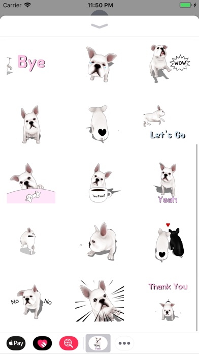 Friendly Dog Animated Stickers screenshot 3