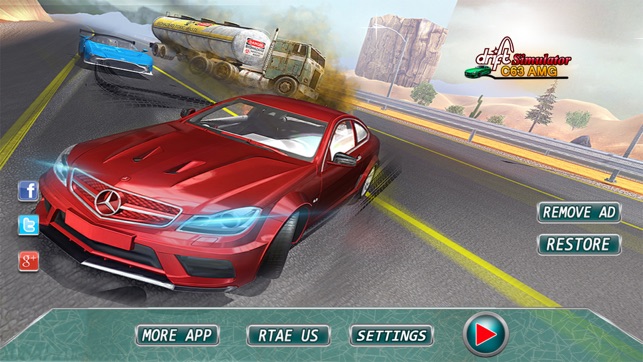 Drift Simulator: C63 AMG(圖1)-速報App