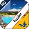 Lake Audubon offline nautical chart for boaters