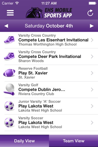 EHS Mobile Sports screenshot 3