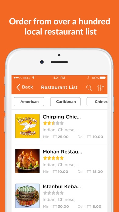 FoodNowTT - Customer App screenshot 2