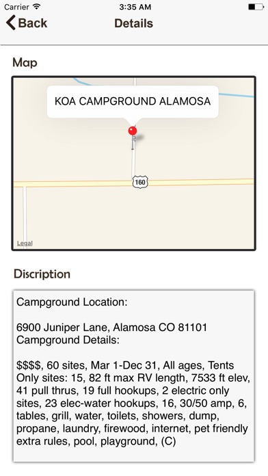 Colorado Camps & Trails screenshot 4