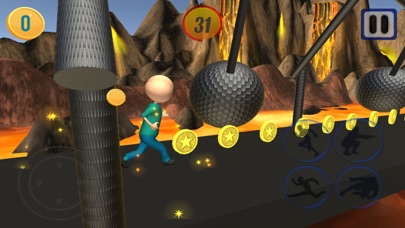 Angry Stickman Run 3D screenshot 2