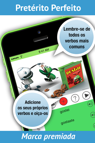 Portuguese Verbs - LearnBots. screenshot 2