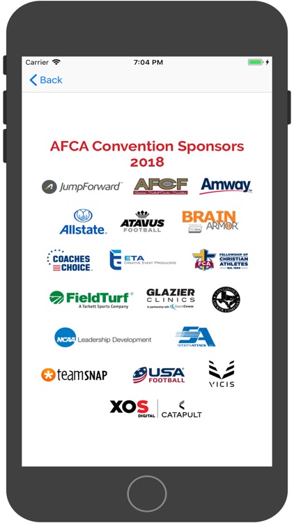 AFCA Mobile 2018 screenshot-4