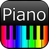 虹色鍵盤ピアノ