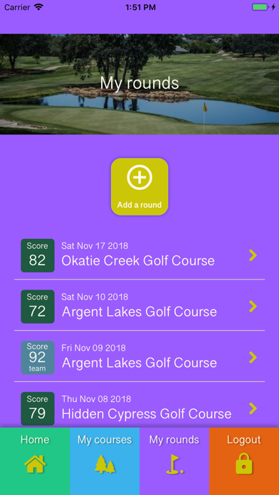 My Golf Tracker screenshot 4