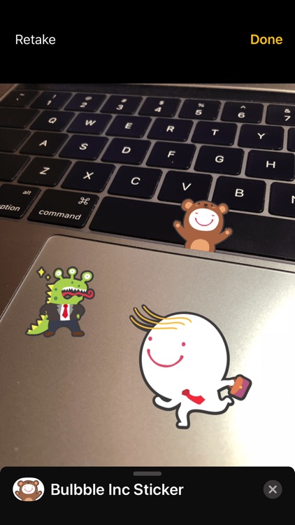 Bulbble Inc. Stickers screenshot-3