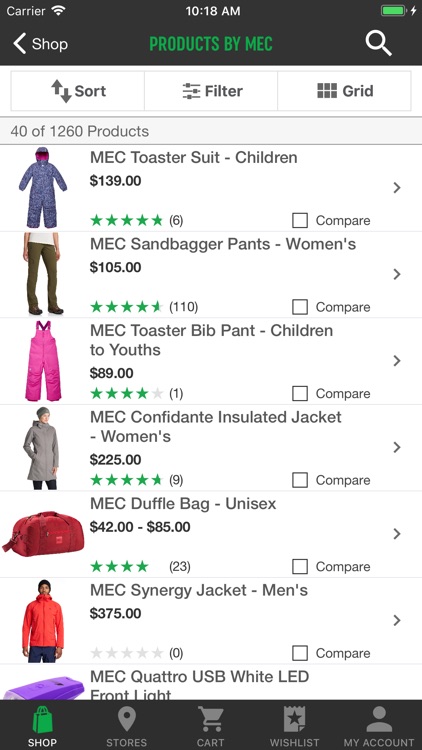 Shop MEC