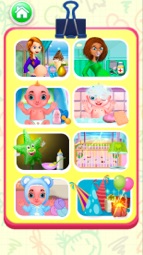 Mommy Newborns Baby Care Games Captura de tela 4
