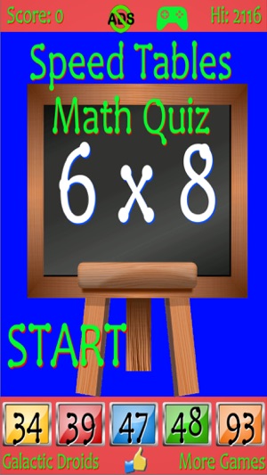 Speed Tables Pro Math Quiz(圖1)-速報App