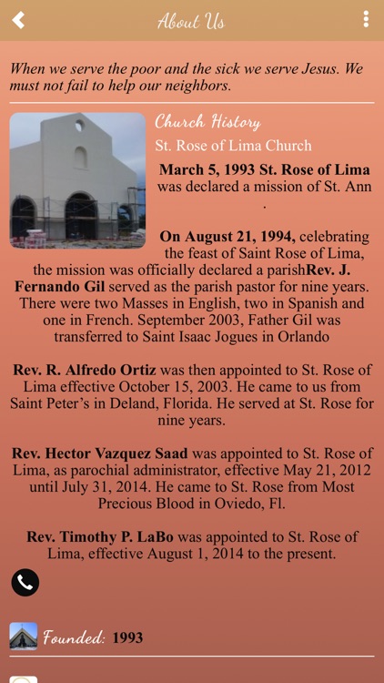 St Rose of Lima Poinciana