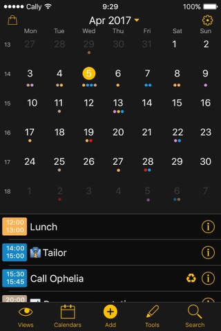 Week Calendar - Smart Planner screenshot 3