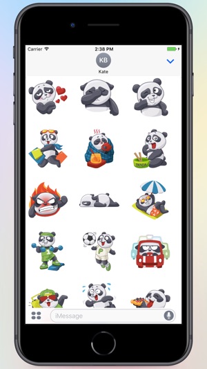 Panda Bear! Stickers(圖1)-速報App