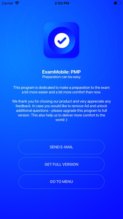ExamMobile: PMP screenshot 2