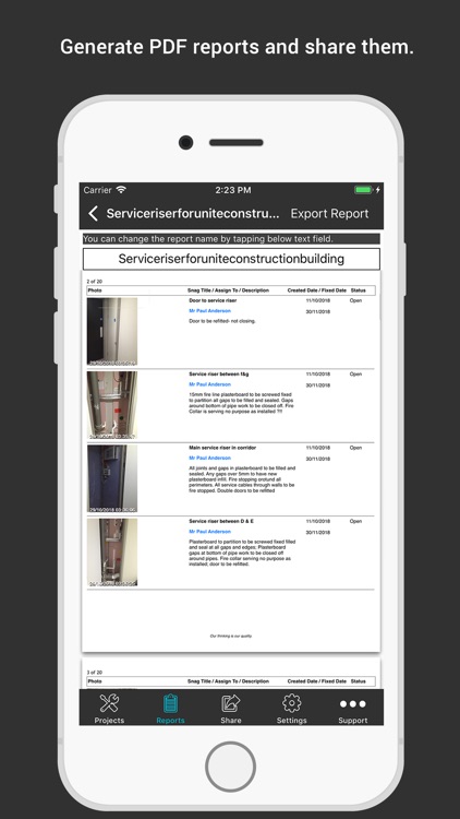 SnagBricks - Site Auditing screenshot-6