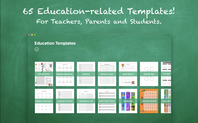 ‎Education Templates by Nobody Screenshot