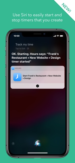 hours time tracking on