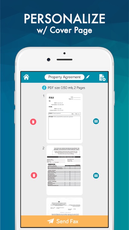 Easy Fax App - FAX from iPhone screenshot-5