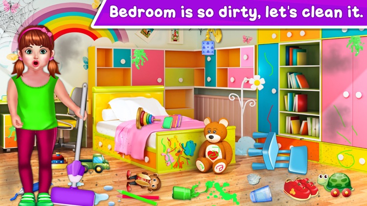 Baby Girl Home Cleaning screenshot-5