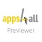 Apps4All Previewer permette di visualizzare una demo della propria App realizzata da Apps4All, prima della effettiva pubblicazione
