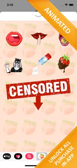 Game screenshot Animated Dirty Emojis Stickers hack