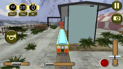Snow Train Driving Sim screenshot 3