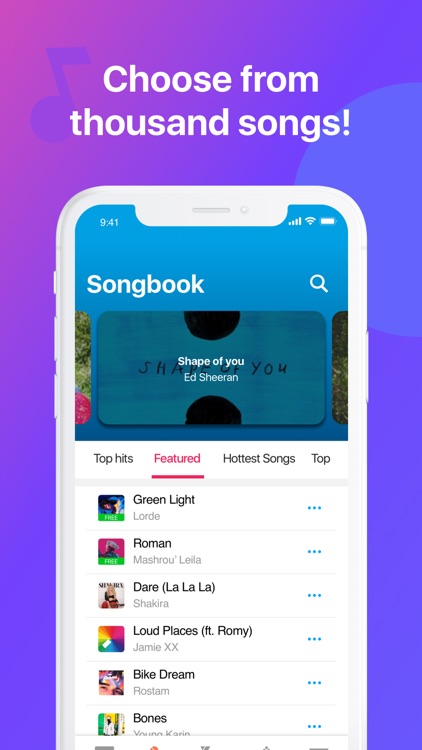 Karaoke One lyrics and songs