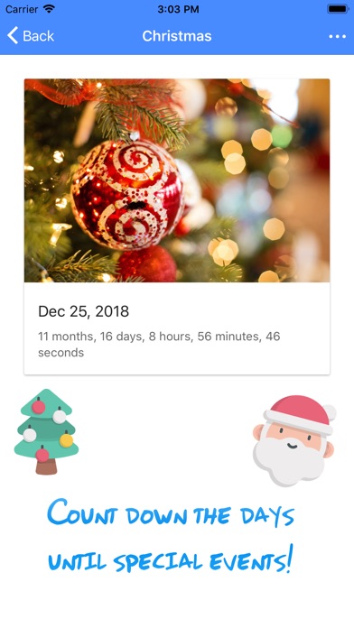 Events Countdown Tracker screenshot 2
