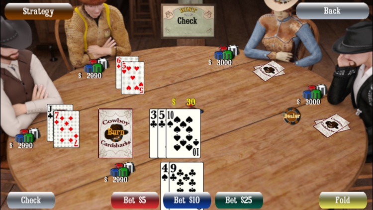 Cowboy Cardsharks Hold'em