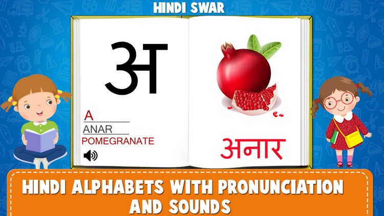 Learn Hindi Alphabets Tracing
