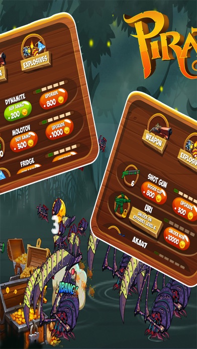 King Pirate vs. Zombies screenshot 2