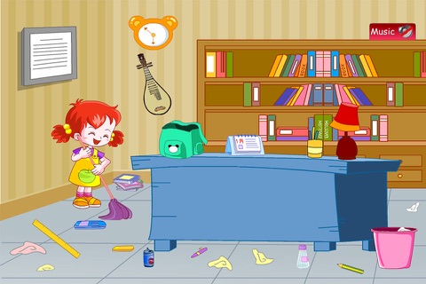 Party Cleaning Time Game screenshot 3