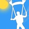 In this game you dive into an adventure in which you bring a paraglider safely past the obstacles