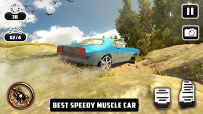 Muscle Car Race Traffic Games screenshot 2