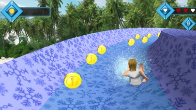 Water Slide Park Adventure 3D screenshot 2