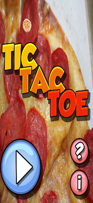 Pizza Tic-Tac-Toe (2-Player)