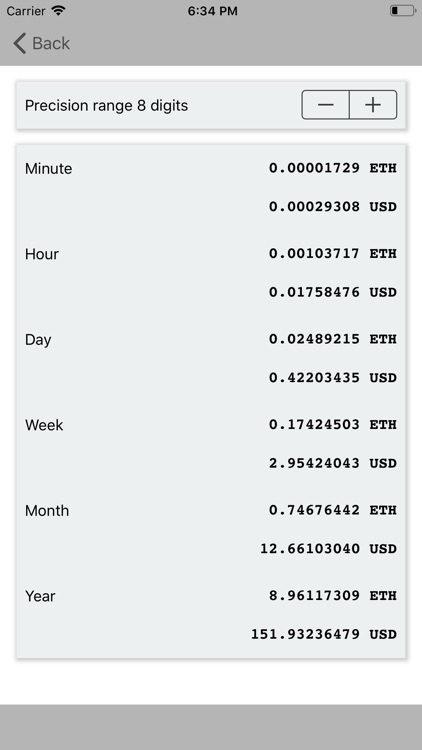 Ethereum Calc