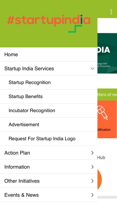 Startup India Official screenshot 2