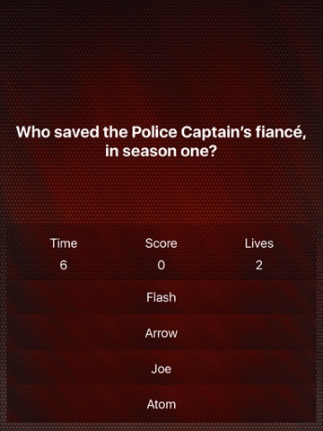 Quiz - Unofficial "The Flash" screenshot 3