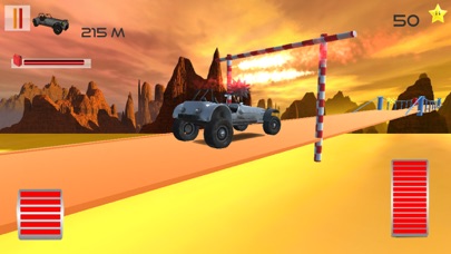 UpHill Racing Wheels on Fire screenshot 4