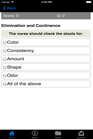 Learning Senior Care Quiz screenshot 3