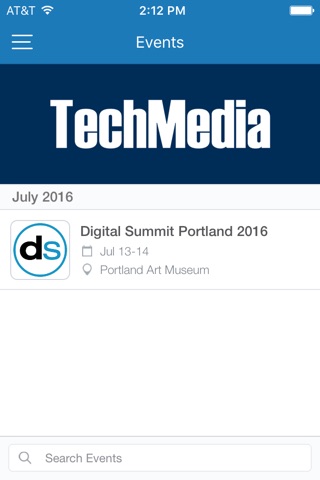 TechMedia Events screenshot 2