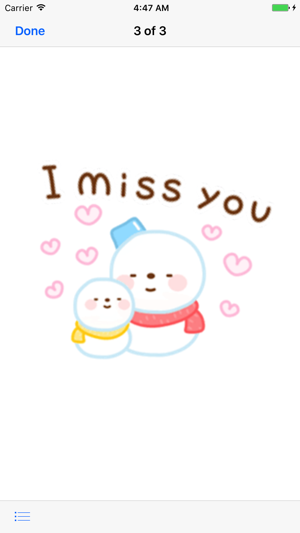 Cute Snowman Emoji Sticker(圖4)-速報App